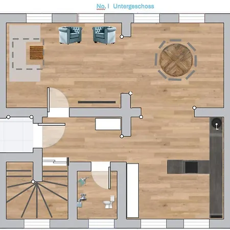 No I Penthouse Seestern Шверин